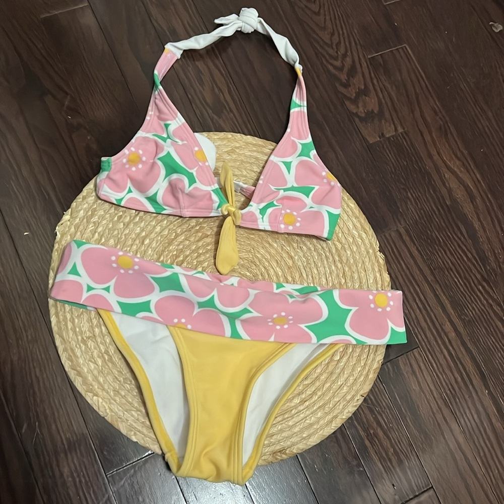 Island Company Bikini Set Swimwear Size Small